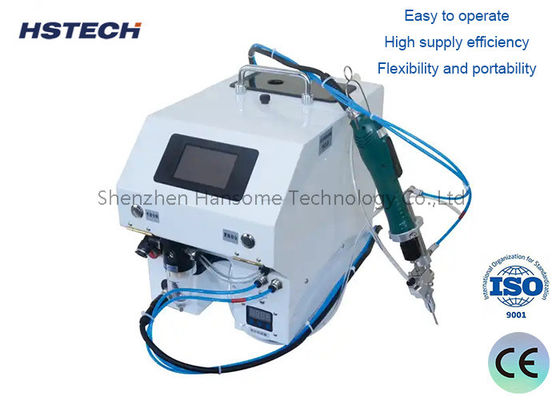 เครื่องจับสกรูสําหรับสินค้าอิเล็กทรอนิกส์ที่มีการให้อาหารสกรูอัตโนมัติ