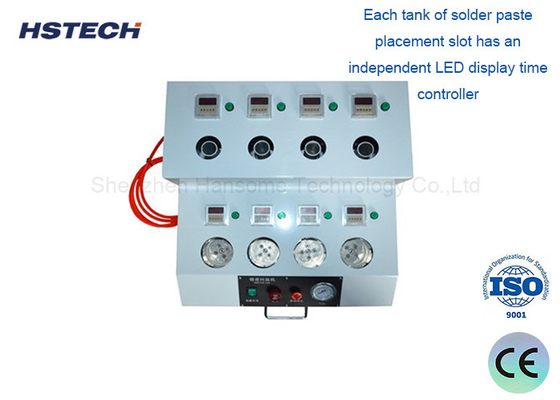 ราคาดี เครื่องแปรงผสมผสมผสานจอ LED พร้อมเครื่องควบคุมเวลาและฟังก์ชัน FIFO ออนไลน์