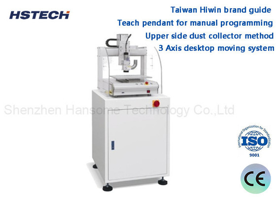 ราคาดี ไต้หวัน Hiwin Brand Guide 3 Axis Desktop Moving System ความเร็วสูง Routing Spindle Tabletop PCBA Router เครื่อง HS-RM-F500 ออนไลน์