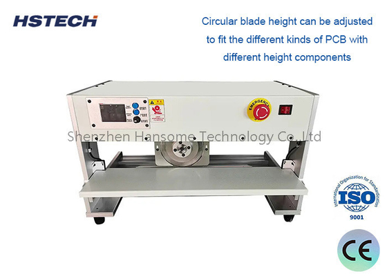 ราคาดี 300mm/s ความเร็วการแยก เครื่องตัด PCB V-cut ด้วยความยาวการตัด 5-360mm ออนไลน์