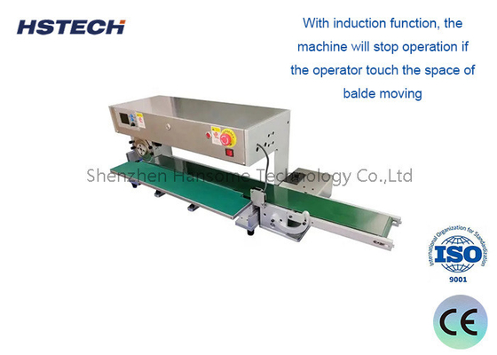 ราคาดี เครื่องตัด PCB แบบ V-Cut ที่ทนทาน เครื่องตัด PCB ที่มีฟังก์ชันการนํา ออนไลน์