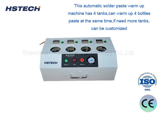 ราคาดี 4 ถังวางอัตโนมัติ Solder Paste เครื่องอุ่นสําหรับสําหรับเวลาอุ่น ออนไลน์