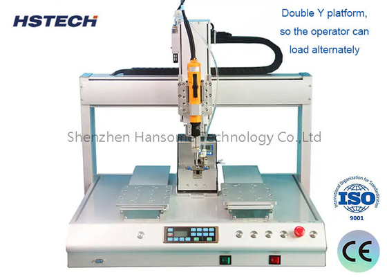 ราคาดี ความเร็วสูง 4 แกนสกรูล็อค Mach. w / Single Feeder 500 * 300 * 300 * 100mm ออนไลน์