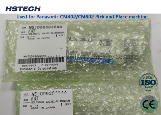 ราคาดี N510063838AA KXF0DR6AA00 อลูมิเนียมเหล็ก SMT เครื่อง Panasonic Solenoid Valve ออนไลน์