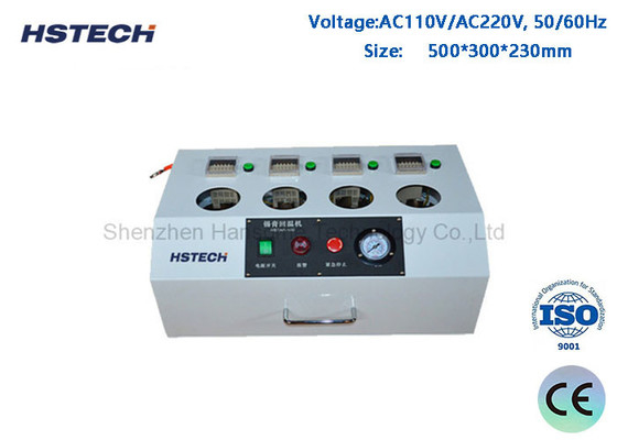 ราคาดี อัตโนมัติ 4 ถัง Solder Paste Machine การควบคุม PLC การตรวจสอบเวลาอบอุ่นอัตโนมัติ Solder Paste Warm Up Machine ออนไลน์
