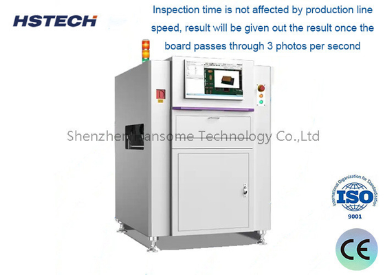 ราคาดี เครื่องผลักดันเชิงเส้นแม่นยําสูง Inline THT DIP AOI หลังจากลื่น Soldering 22 นิ้ว FHD LCD อัตโนมัติ Soldering Robot ออนไลน์