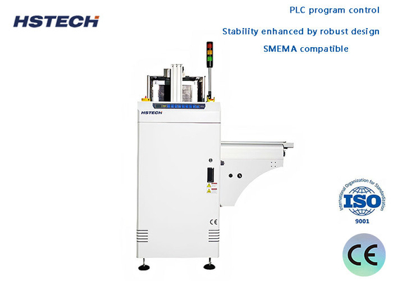 ราคาดี การเลือกโหมดการทํางานแบบอัตโนมัติด้วยมือ PCB Unloader อุปกรณ์การจัดการ PCB ด้วยสัญญาณ SMEMA ออนไลน์