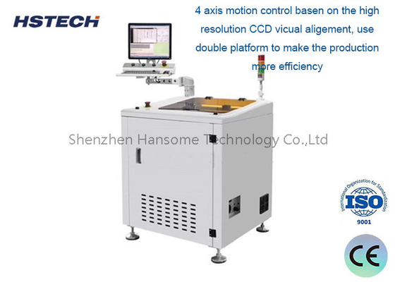 ราคาดี การประมวลผลสไลด์ต่อเนื่อง 2 ขั้นตอน 4 เครื่องเครื่อง PCB Router แบบออฟไลน์ ออนไลน์
