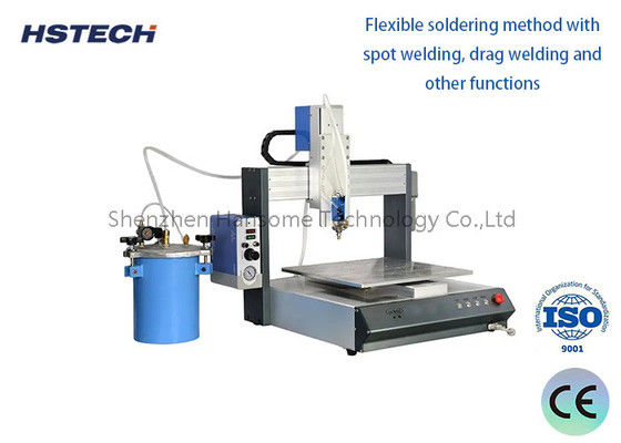 เครื่องเชื่อมแบบอัตโนมัติแบบ Desktop พร้อมตัวแขวนสอน LCD