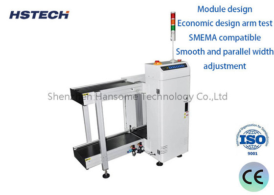 ราคาดี ปานาซอนิก PLC ควบคุมโปรแกรม โครงสร้างอลูมิเนียม การออกแบบด้านล่างหนัก PCB Destacker ออนไลน์