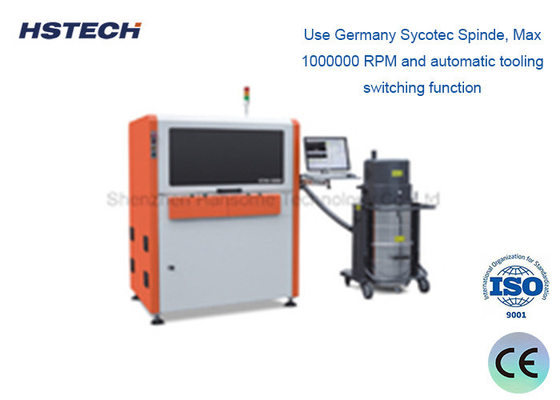 ราคาดี 100000 RPM Spindle CCD System Inline PCB Depaneling Router Machine สําหรับสายทดสอบ ATE ออนไลน์