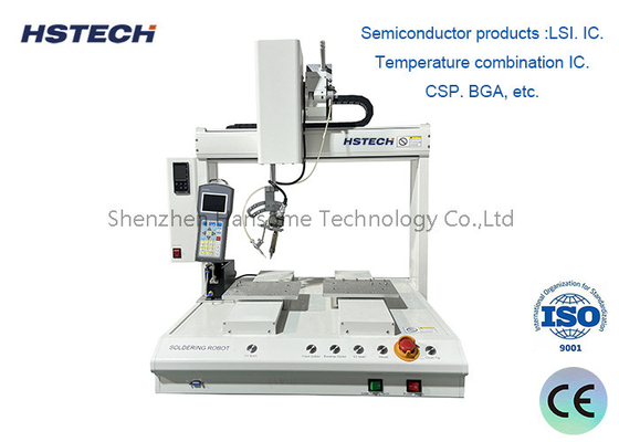 ราคาดี 5 แกน อัตโนมัติ โรบอท soldering กับ X / Y / Z และ R Rotation การเคลื่อนที่ ออนไลน์