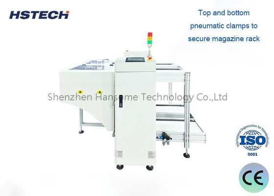 เครื่องลดขีดขี่สองสาย ใช้งานง่าย Smt เครื่องลดขี่ตั้ง Pcb Ng OK เครื่องลดขี่ด้วยจอสัมผัส