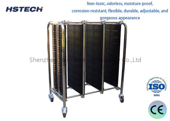 ราคาดี การปรับสแตนเลส โทรลี่ PCB ป้องกันสแตนเลส รถเปลี่ยน PCB สําหรับ SMT ESD PCBS ออนไลน์