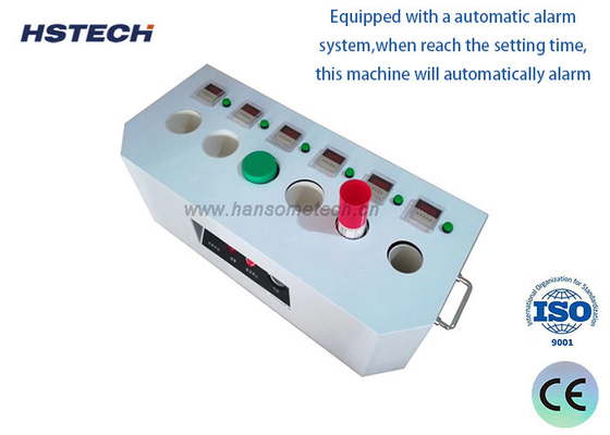 ราคาดี การบริหารเวลา 8 เครื่องทําความอบอุ่นถัง Solder Paste ด้วยจอสัมผัสและฟังก์ชัน FIFO ออนไลน์