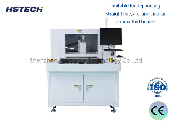 ราคาดี เครื่องทํางานแบบสองรูปแบบ ภาพ Depanel เครื่อง PCB Router เครื่องสําหรับสายการผลิต Smt ออนไลน์
