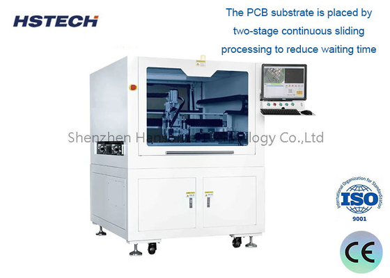 ราคาดี ความละเอียดสูง 4 แกนการควบคุมการเคลื่อนไหว Offline PCB Router Machine สําหรับการผลิต PCB ออนไลน์