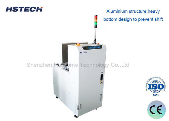 ราคาดี ความเร็วสูง อัตโนมัติ Bare Board Destacker กับ Panasonic PLC Control SMEMA อินเตอร์เฟซสําหรับการให้อาหารในสาย SMT ออนไลน์