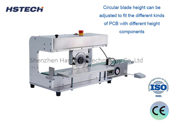 ราคาดี เครื่องปนูเมติก V-Cut เครื่องปนูเมติก PCB Depaneling Linear Guillotine สําหรับ FR4 PCB Board ออนไลน์