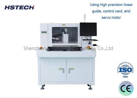 ราคาดี เครื่องกํากับการเคลื่อนไหว 4 แกนความแม่นยําสูง Offline PCB Router Machine สําหรับการประกอบ PCB ออนไลน์