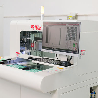 เครื่องกําจัดแผ่น PCB ที่ถูกกัดหนู / เครื่องกํากับ PCB อัตโนมัติที่มี Spindle 60000 RPM