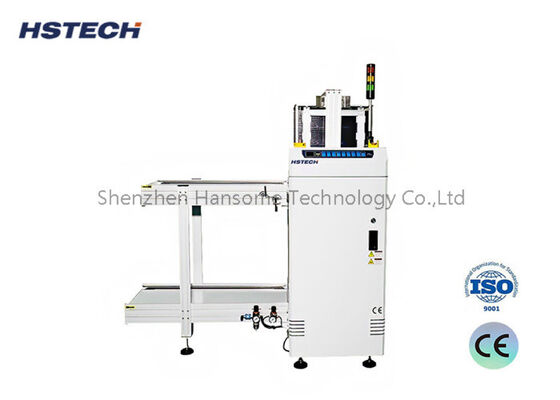 ราคาดี เครื่องโหลดแม็กกาซีนสาย SMT สแตนเลส อุปกรณ์จัดการ PCB อัตโนมัติสำหรับการโหลด PCB เปล่า ออนไลน์