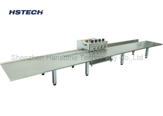 ราคาดี LED Hard Strip PCB Depaneling Equipment ใช้แพลตฟอร์ม 1.2 เมตร 4 กลุ่ม Blade ออนไลน์