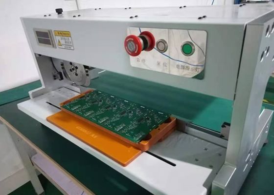 ราคาดี 500-800μM อุปกรณ์ PCB Depaneling ความเครียดแรงต่ําเคลื่อนไหวใบกลม AC 110/220V ออนไลน์