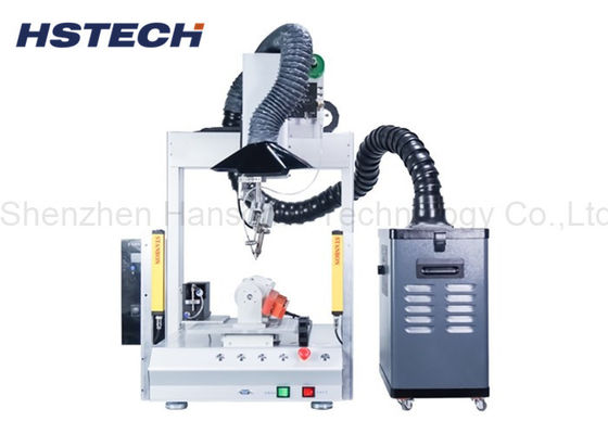 เครื่องล้างอากาศ อัตโนมัติ โรบอตผสม 4 แกน ปลายเดียว พร้อมเครื่องล้างควัน