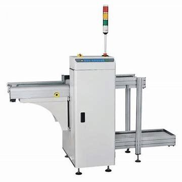 ราคาดี เข็มขัดเรียบ 90 องศา PCB อุปกรณ์ Unloader หน้าจอสัมผัส 6bar ออนไลน์